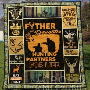 Hunting Quilt Blanket Ver 6  Quilt
